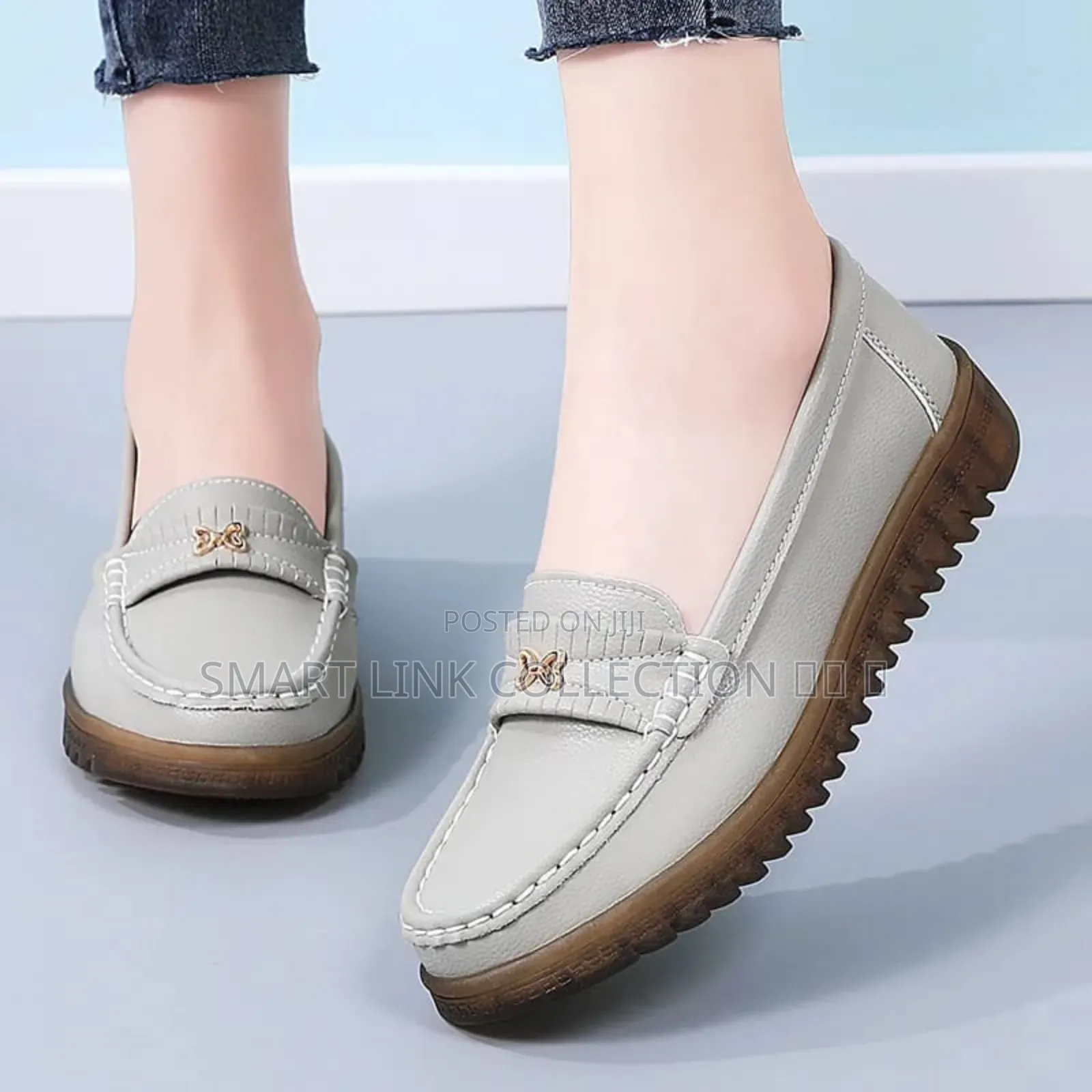 Ladies Leather Loafers