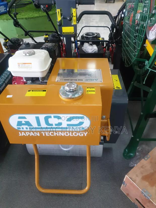 Aico Japan Petrol Powered Double Drum Roller Machine - thumbnail 3