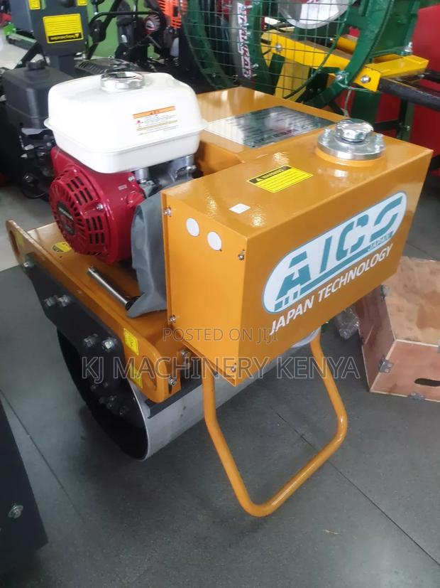 Aico Japan Petrol Powered Double Drum Roller Machine - thumbnail 4