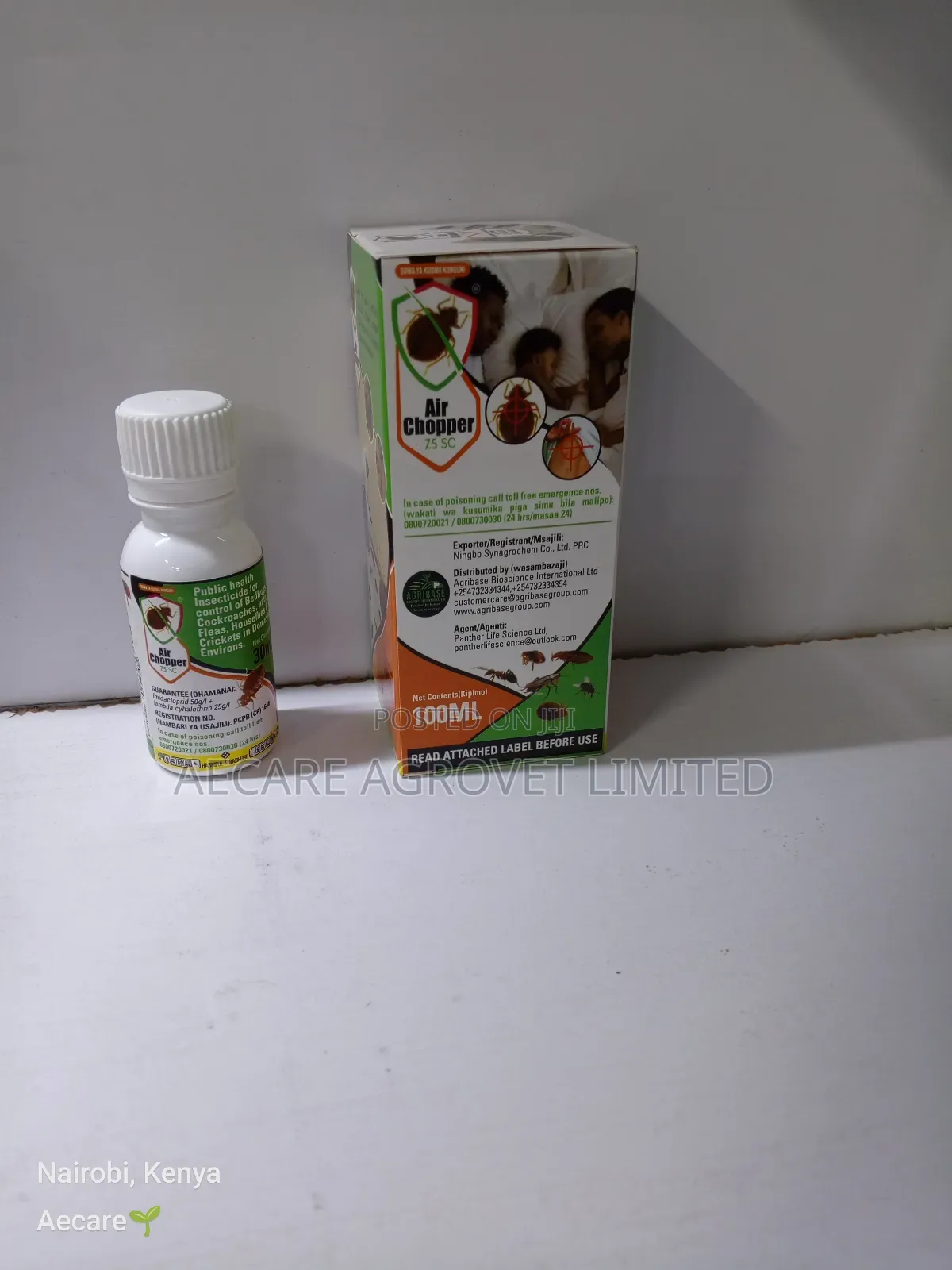 Air Chopper 7.5sc Insecticide 30ml and 100ml