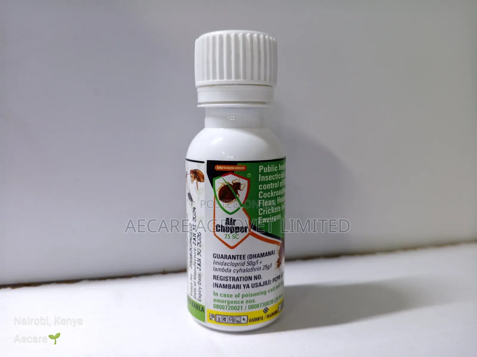 Air Chopper 7.5sc Insecticide 30ml and 100ml