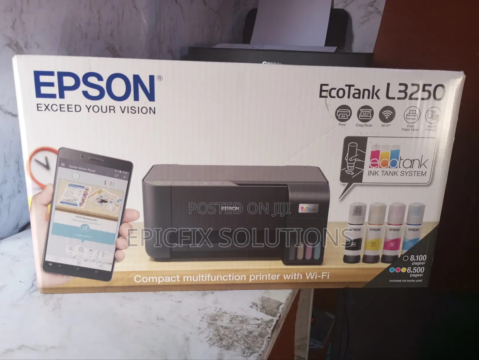 Epson Exceeding Your Vision With Zl3250 Wireless