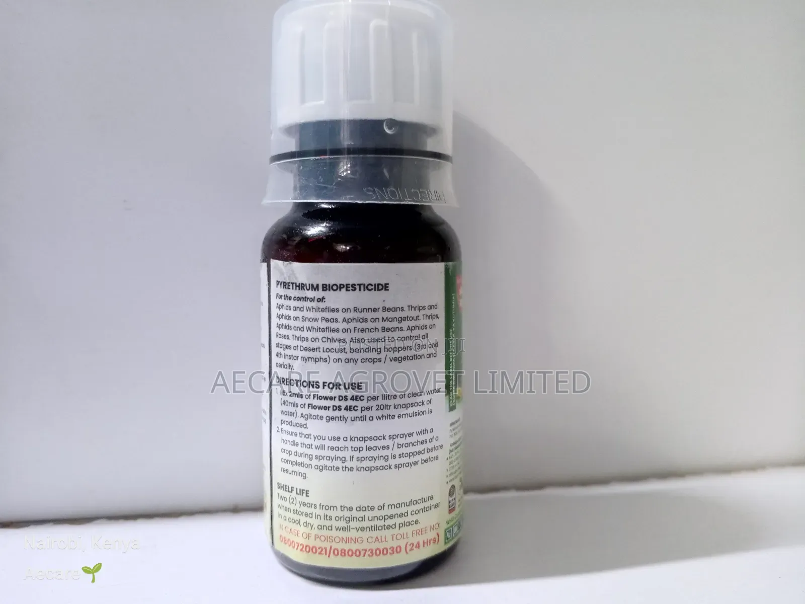 Flowerds 4ec Natural Pyrethrum Biopesticide 40,80,240 480ml