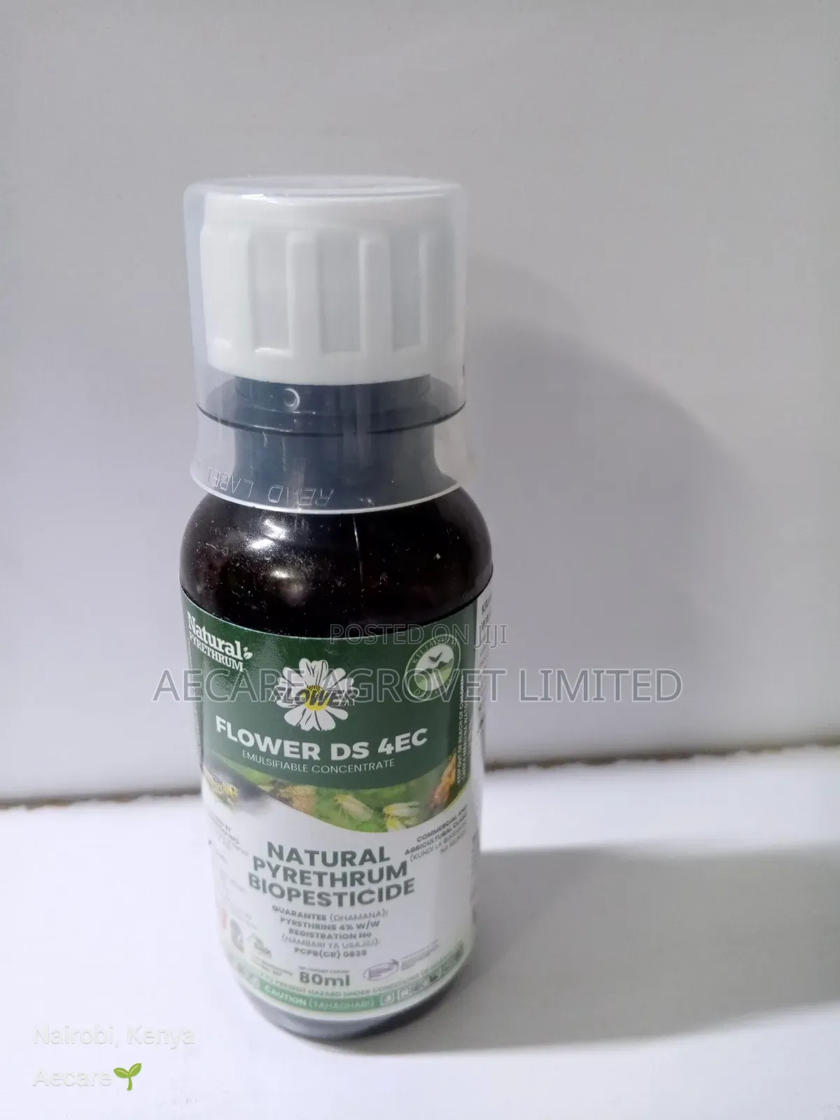 Flowerds 4ec Natural Pyrethrum Biopesticide 40,80,240 480ml