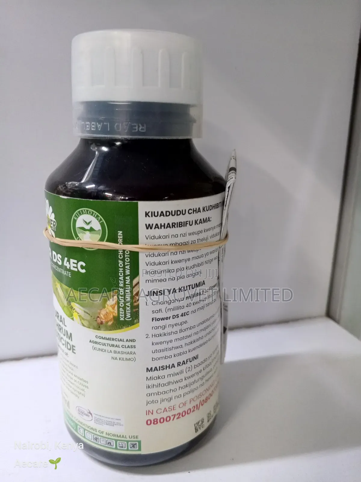 Flowerds 4ec Natural Pyrethrum Biopesticide 40,80,240 480ml