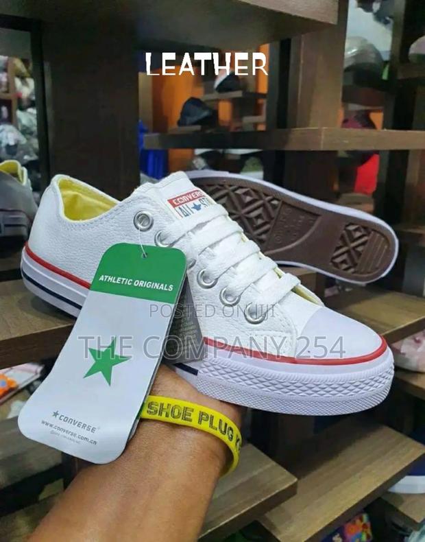 Original Leather Unisex Low Cut All Star Converse - thumbnail 3