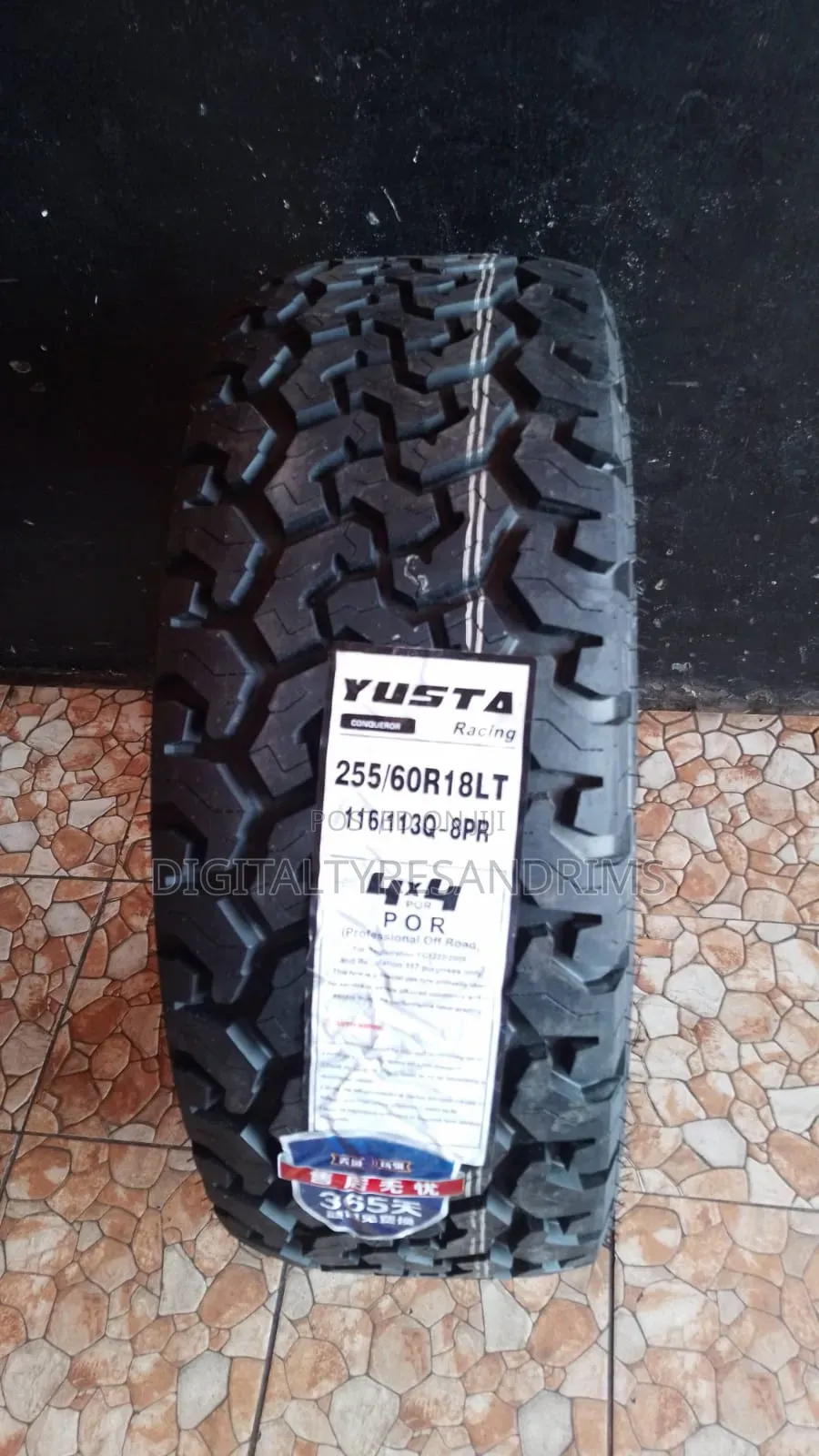 255/60r18 Yusta Tyres All Terrain Brand New