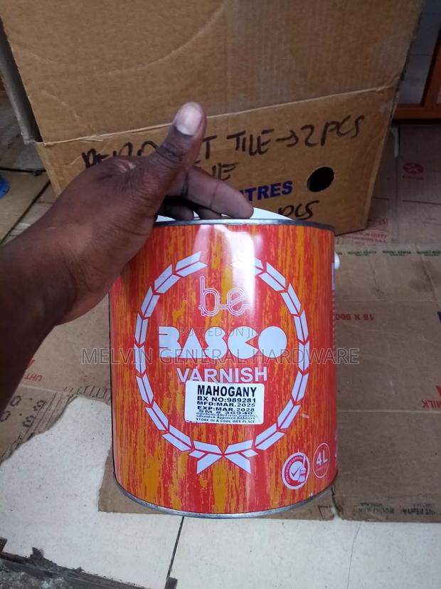 Mahogany Varnish 4litres - main view