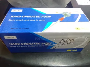 Hand Operated Pump