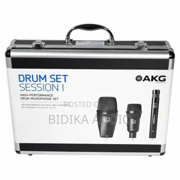 New and Original Drumset Session I Akg Microphone 7 Set