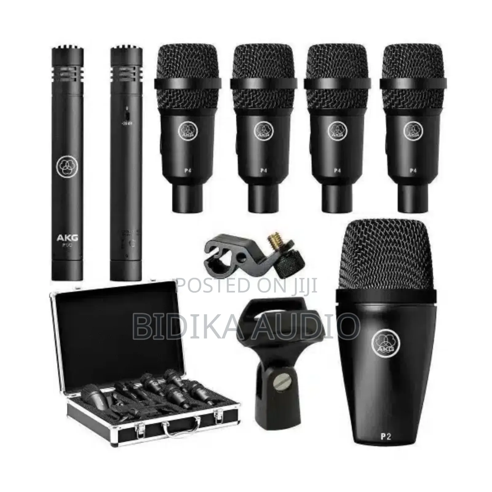 New and Original Drumset Session I Akg Microphone 7 Set