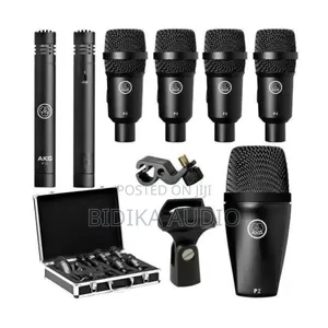 New and Original Drumset Session I Akg Microphone 7 Set