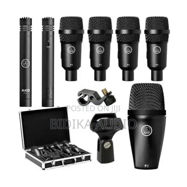 New and Original Drumset Session I Akg Microphone 7 Set - thumbnail 2