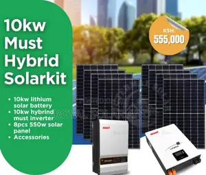 10kw Solar Kit With a 10kva Hybrid Inverter