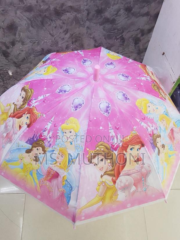 Kids Cartoon Themed Umbrella - main view