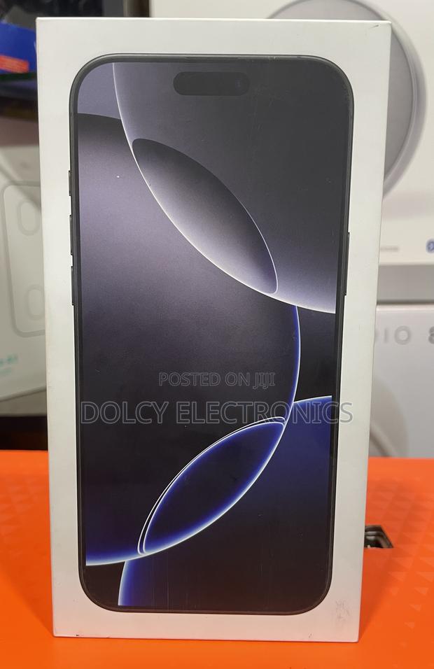 New Apple iPhone 16 Pro Max 1 TB Black - main view