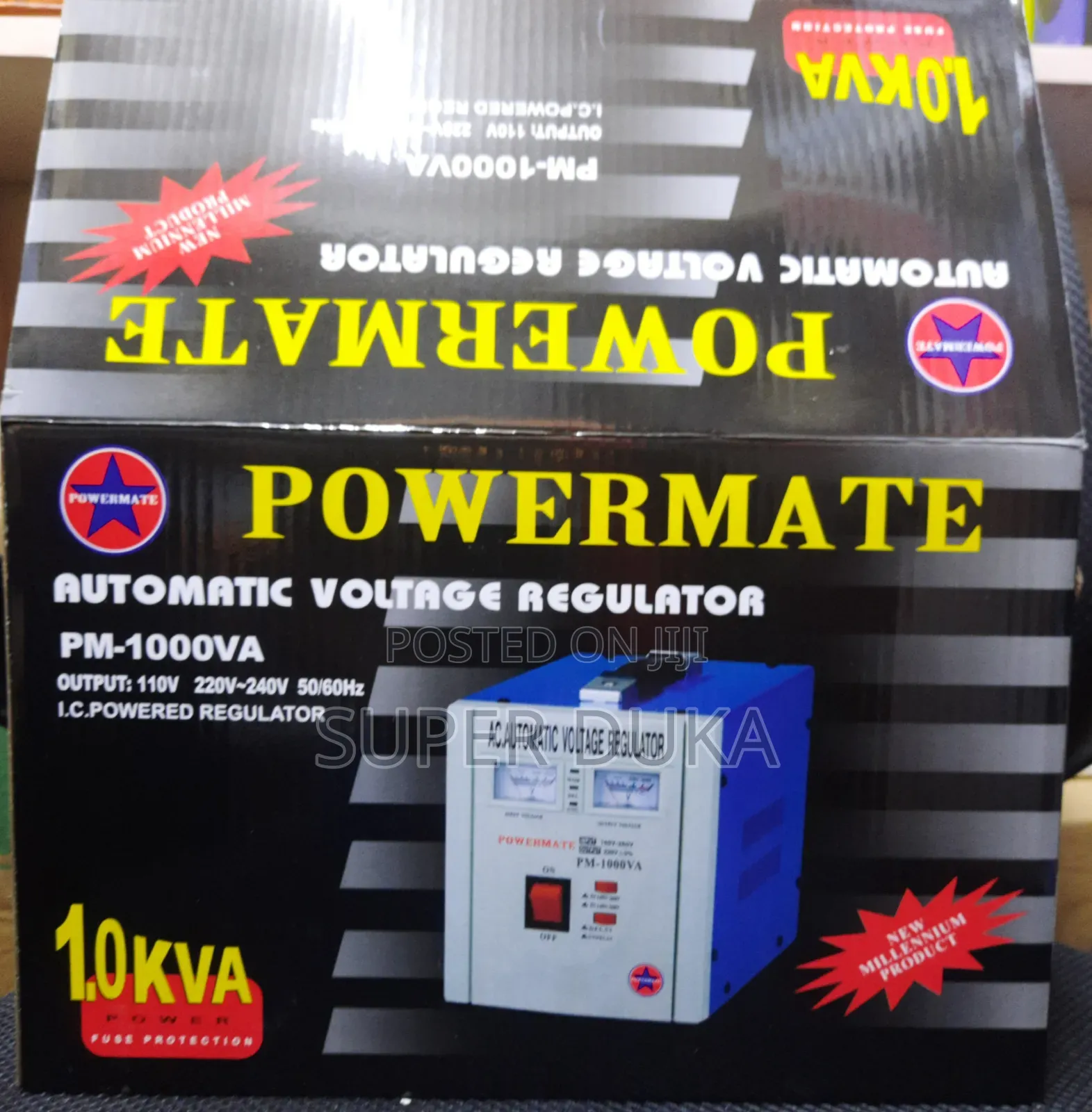 Voltage Regulator.1.0kva Automatic Powermate.