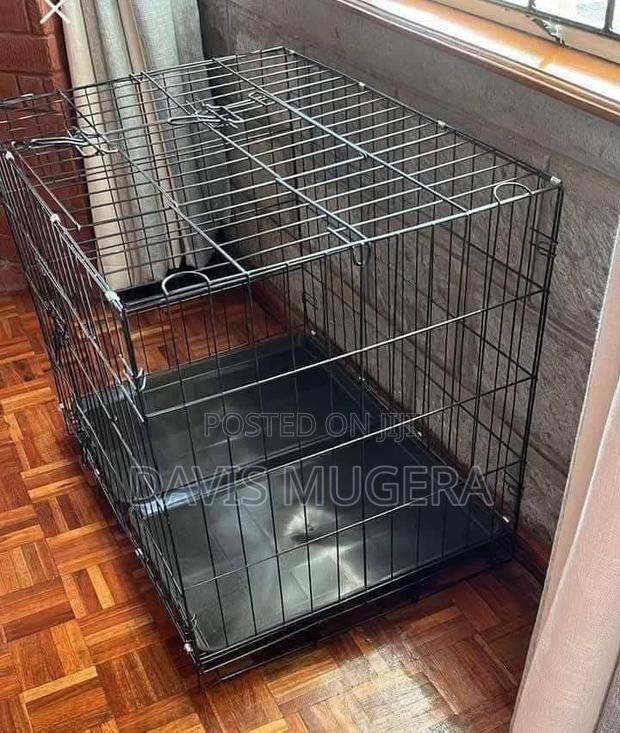 Pet Dog Cages Crates - Large Size (L- 84*60*69cm)