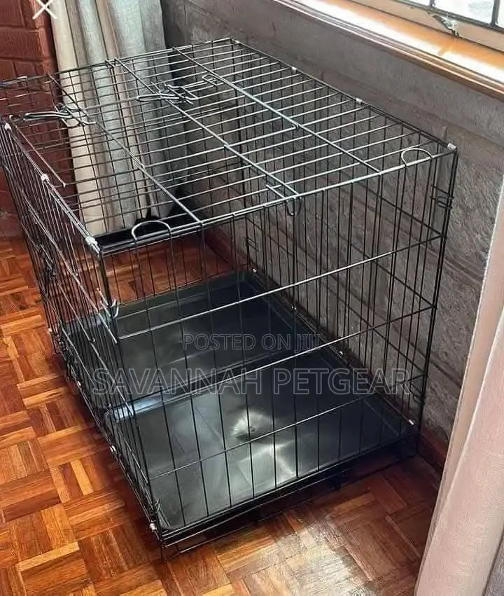Pet Dog Cages Crates - Large Size (L- 84*60*69cm)