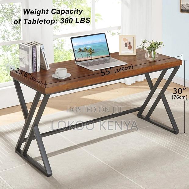 Office Table : 1400mm Wooden Office Study Table