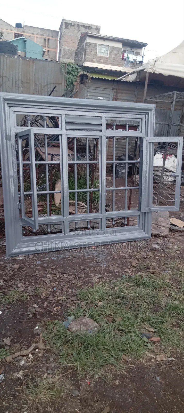 Full Glass Metali Window