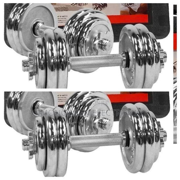 Chrome Dumbells 20kg