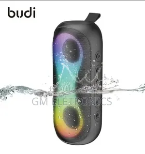 New Budi Sp07b Ipx7 Waterproof-30w Bluetooth Speaker- Black.