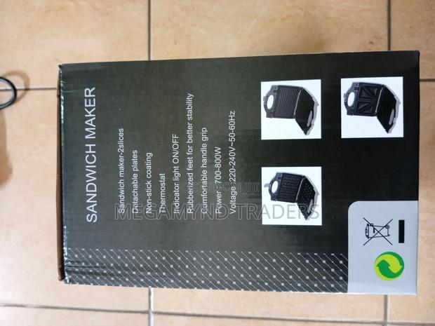 Sandwich Maker 3 In 1/Waffle Maker/Grill Press - thumbnail 6
