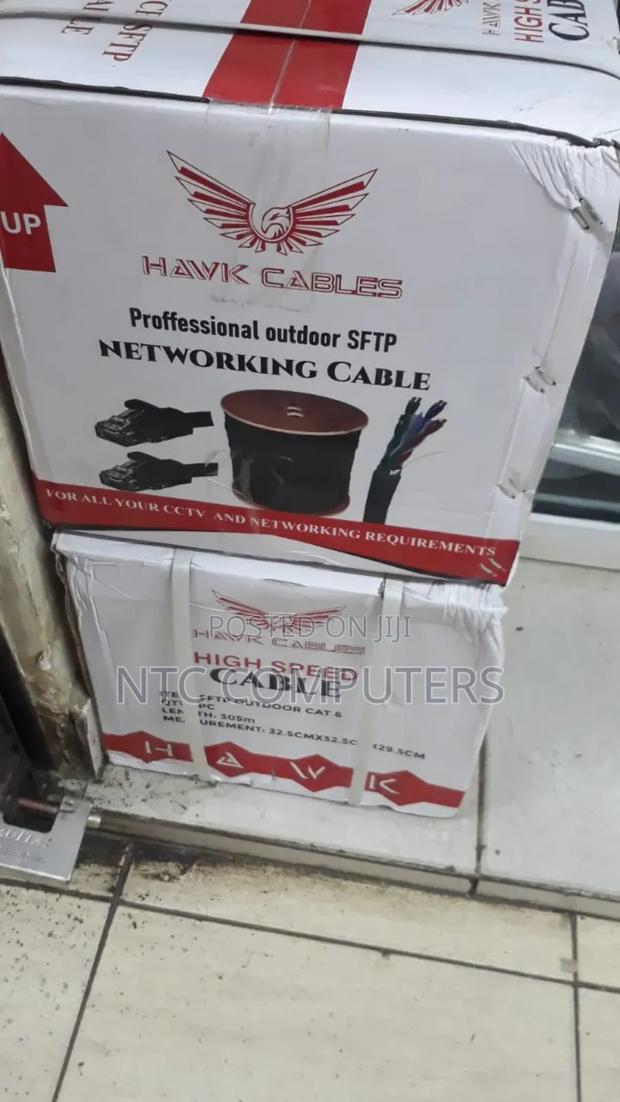 Cat 6 Outdoor Cable Uv Shielded(Sftp) Weatherproof Hawk