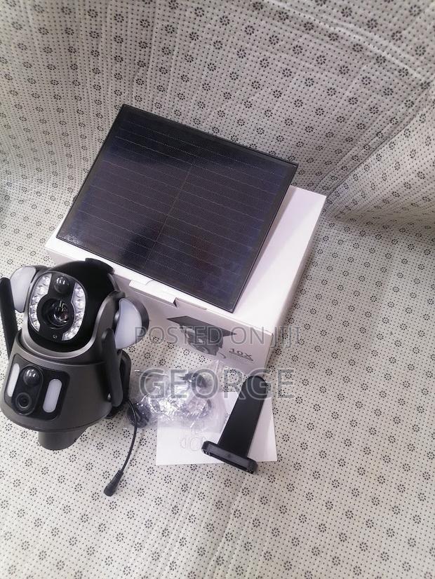 Imported Ubox 4mp Dual Lens Wireless 4g Sim Card Solar
