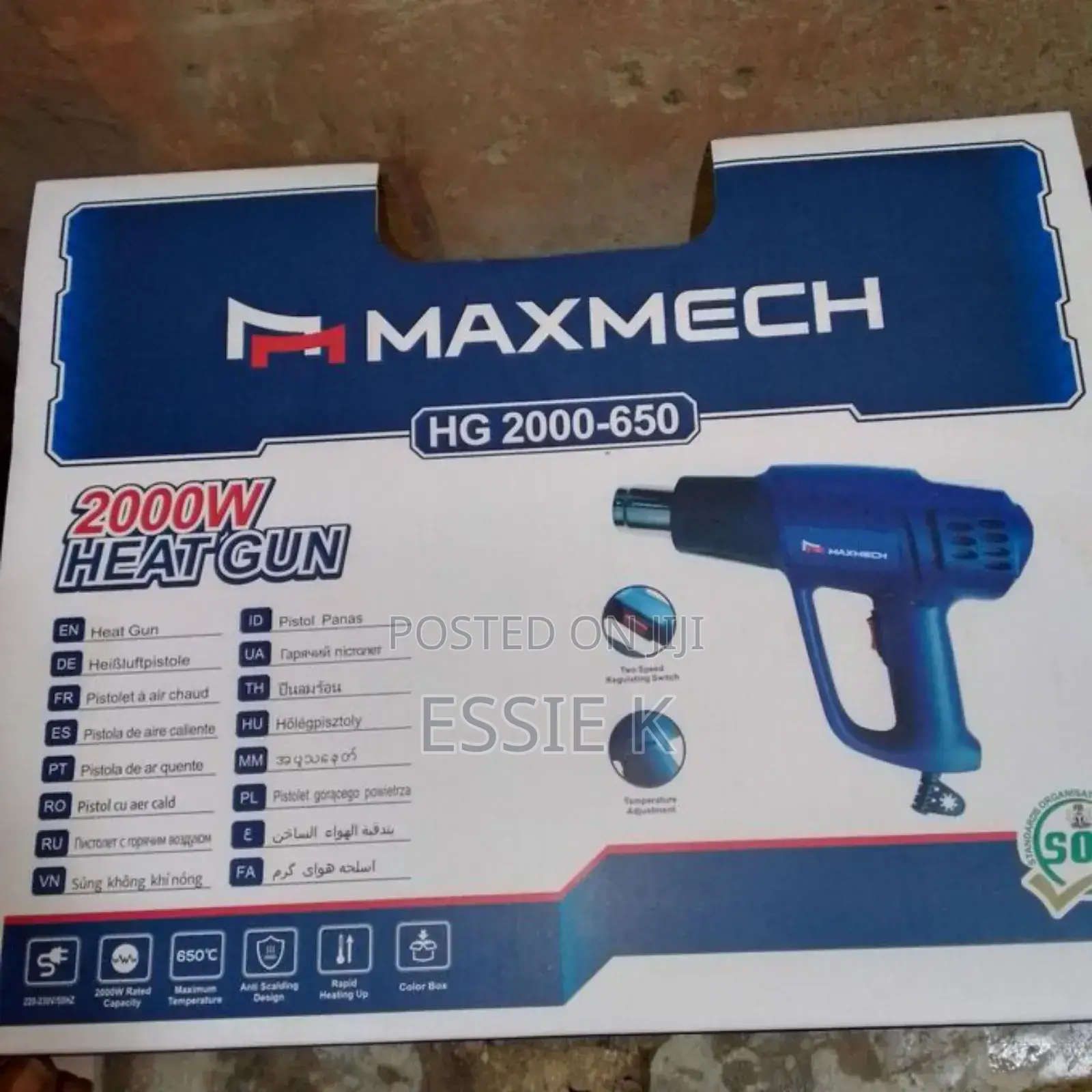 Heatgun Maxmech 2000w