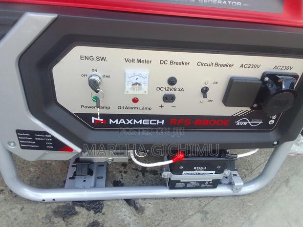 Maxmech Rfs8800e Gasoline Generator