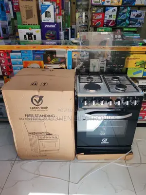 Sarah Tech Standing Cooker 3g+1e 60cmx60cm