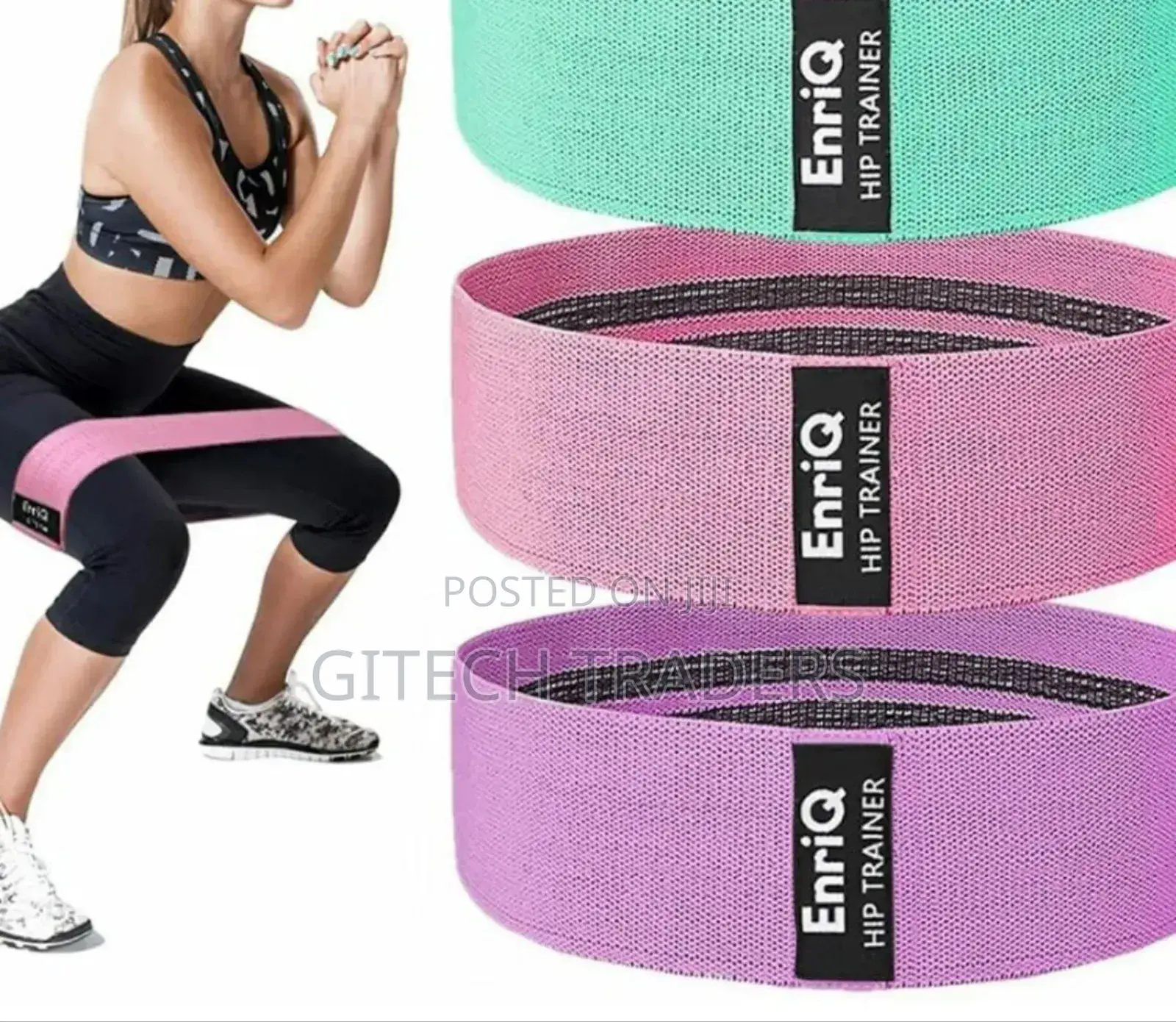 *3pcs Booty Bands Fabric High Resistance