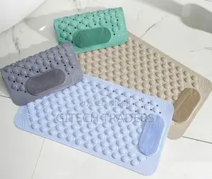 Bathroom Anti Slip Mat With Lazy Scrubber
