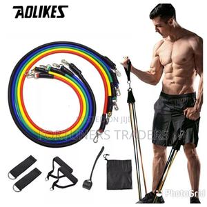 Full Body Excercise Multipurpose High Elastic Rubber Band - thumbnail 2