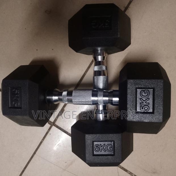 Hexagonal 5kg a Pair - thumbnail 3