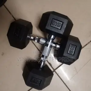 Hexagonal Dumbbell 5kg a Pair