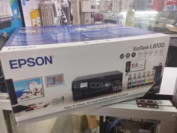 Epson L8100 Inkjet Photo Printer - main view