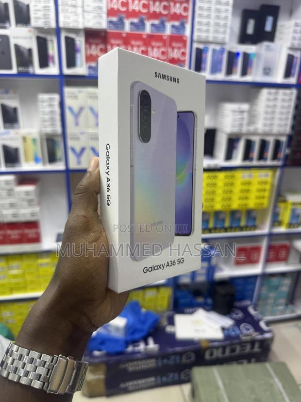 New Samsung Galaxy A36 128 GB Silver - thumbnail 3