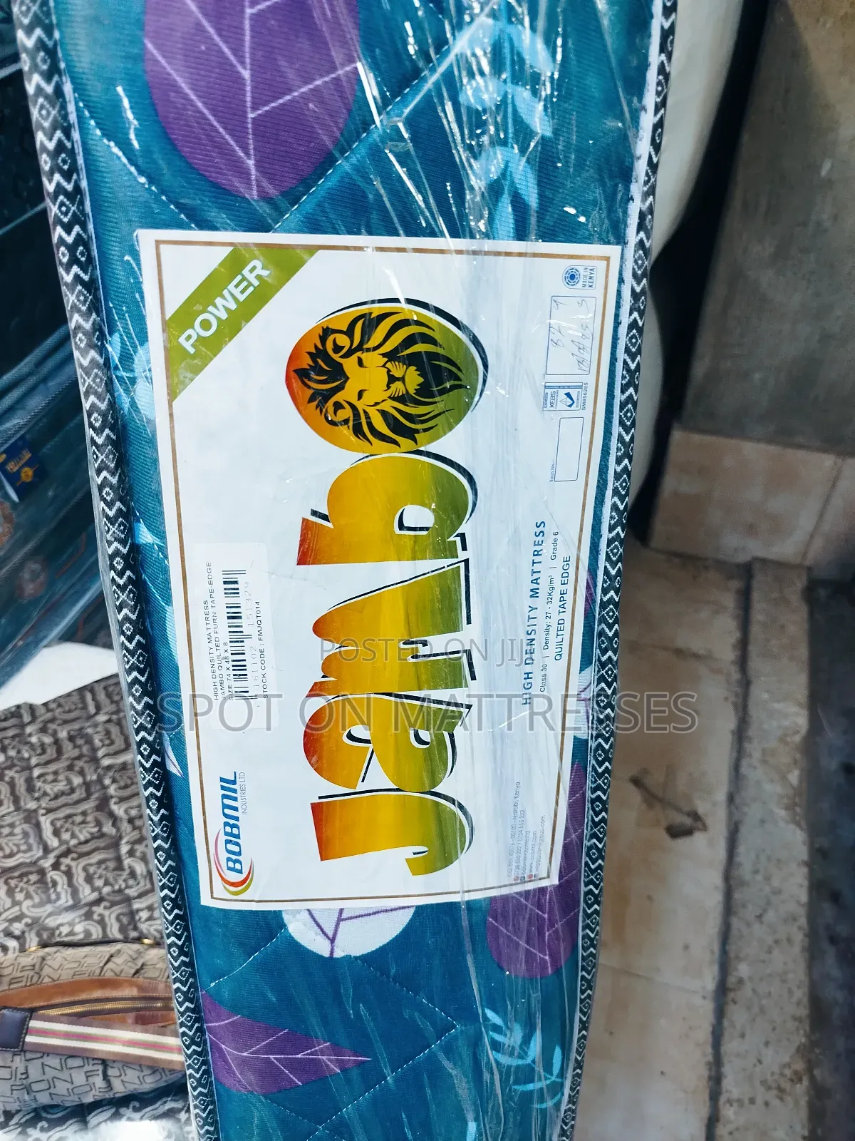 4by6 8inch Hd Quilted Bobmil Mattresses + Free Pillow.