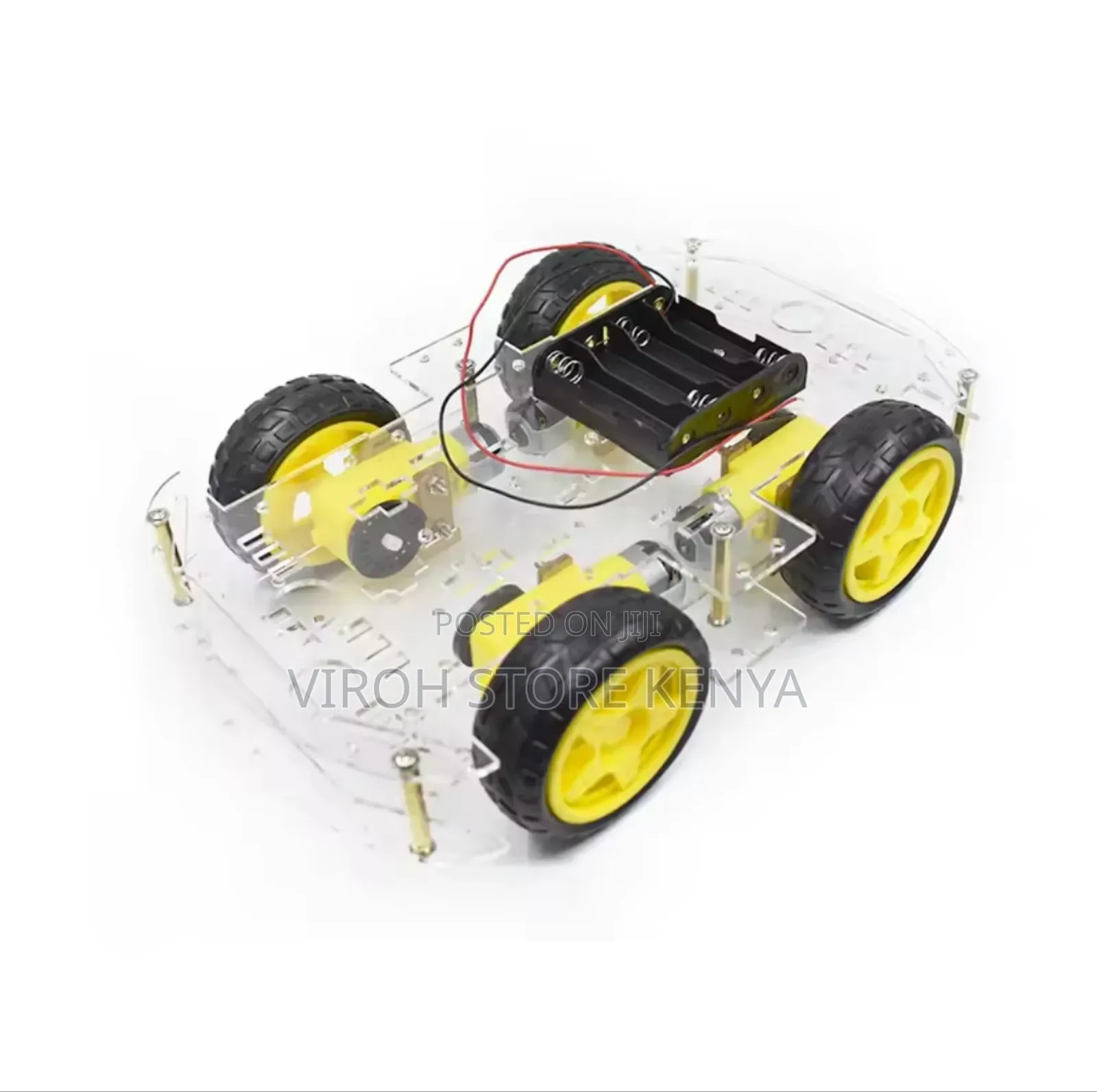 4wd Robotics Car Kit Chassis Diy Electronic Kit