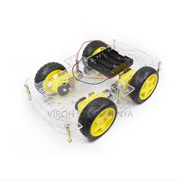 4wd Robotics Car Kit Chassis Diy Electronic Kit
