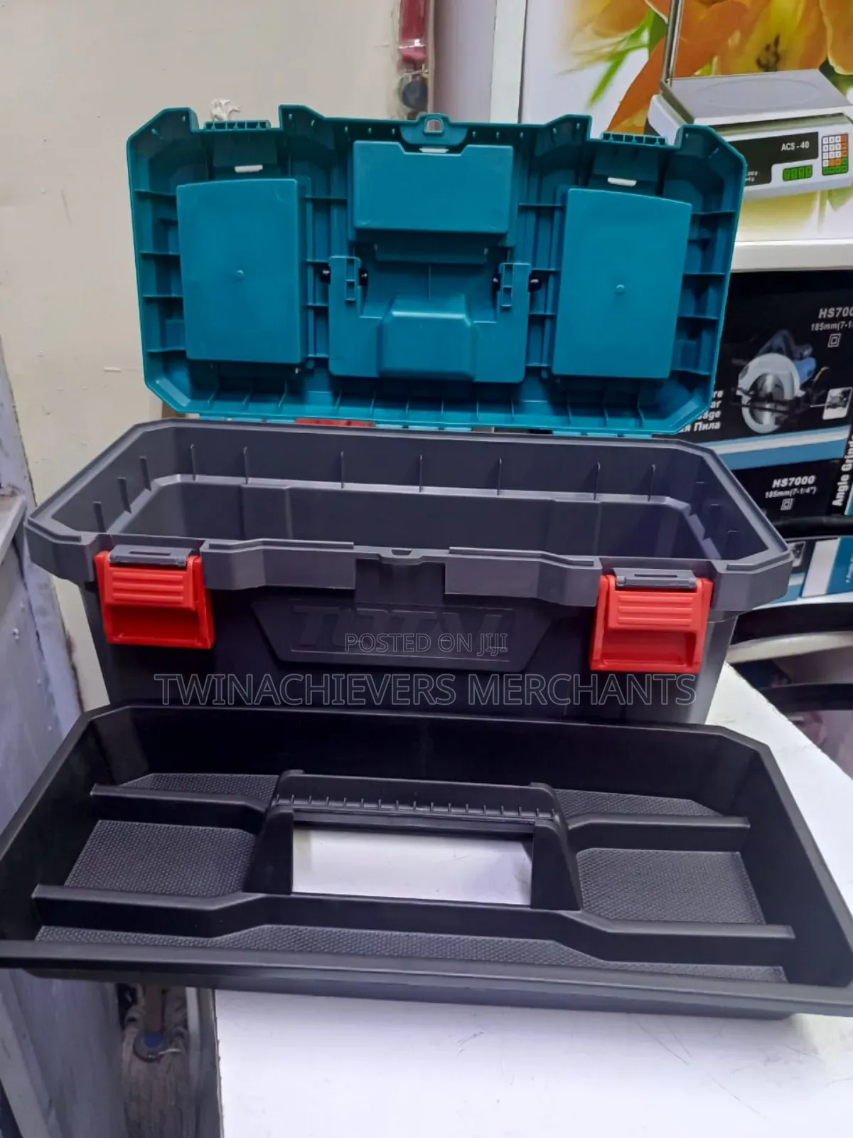 Empty Plastic Toolbox "17(Total)