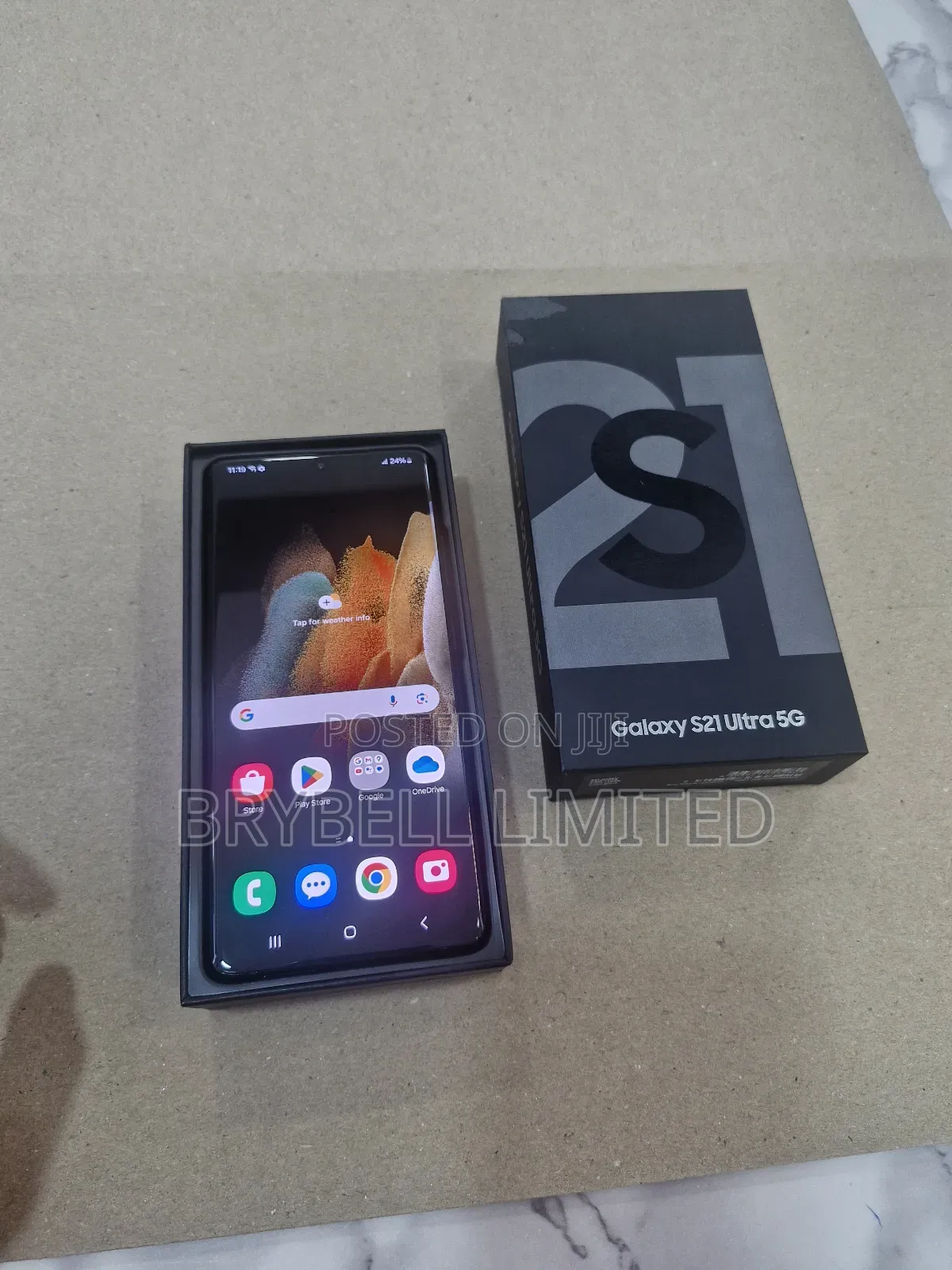Samsung Galaxy S21 Ultra 5G 128 GB Black