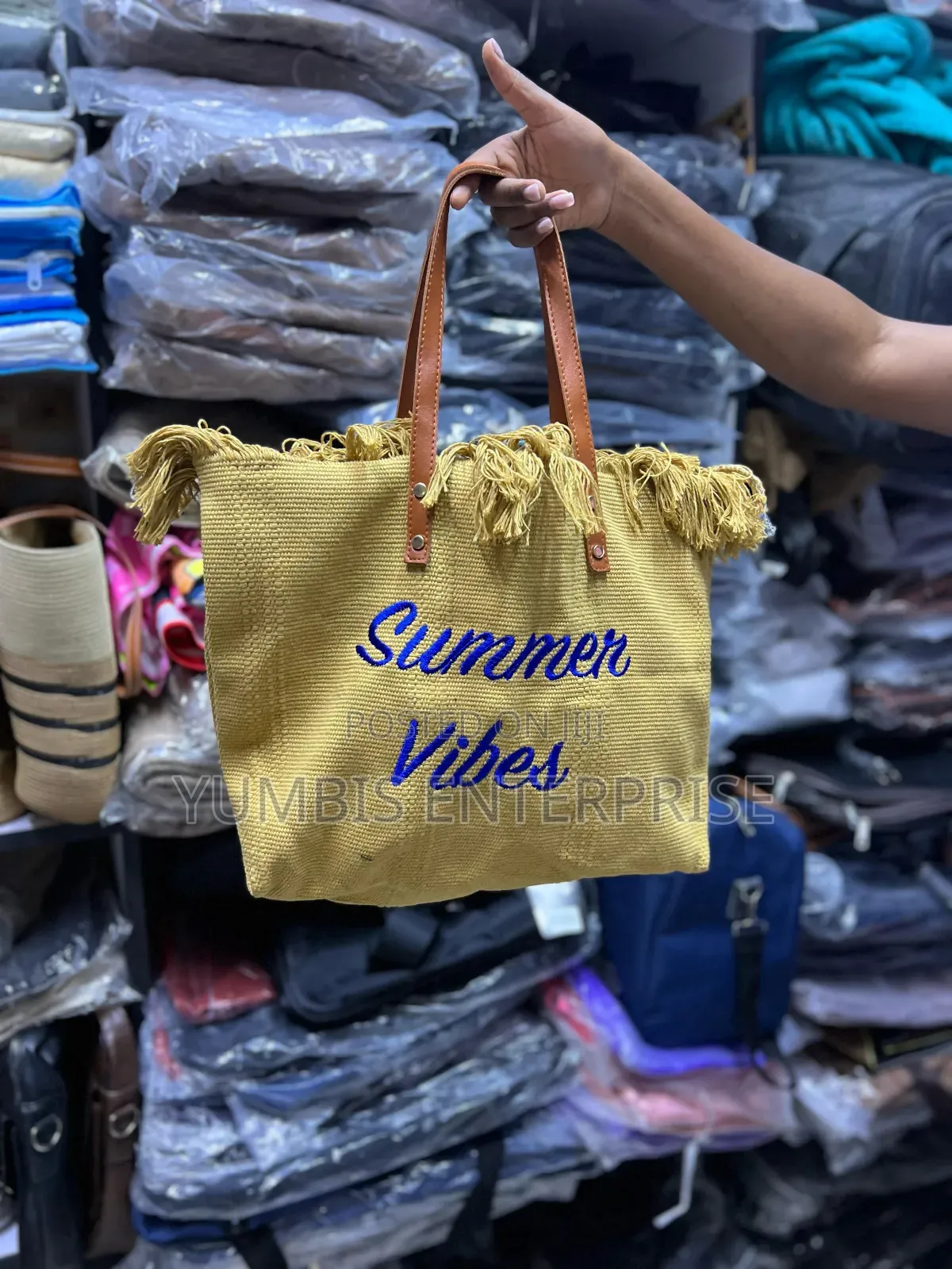 Yellow Summer 'Vibes 'Bags
