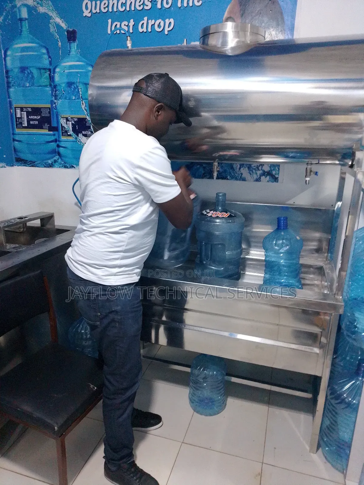 Storage Tank 500ltrs With Filling Station