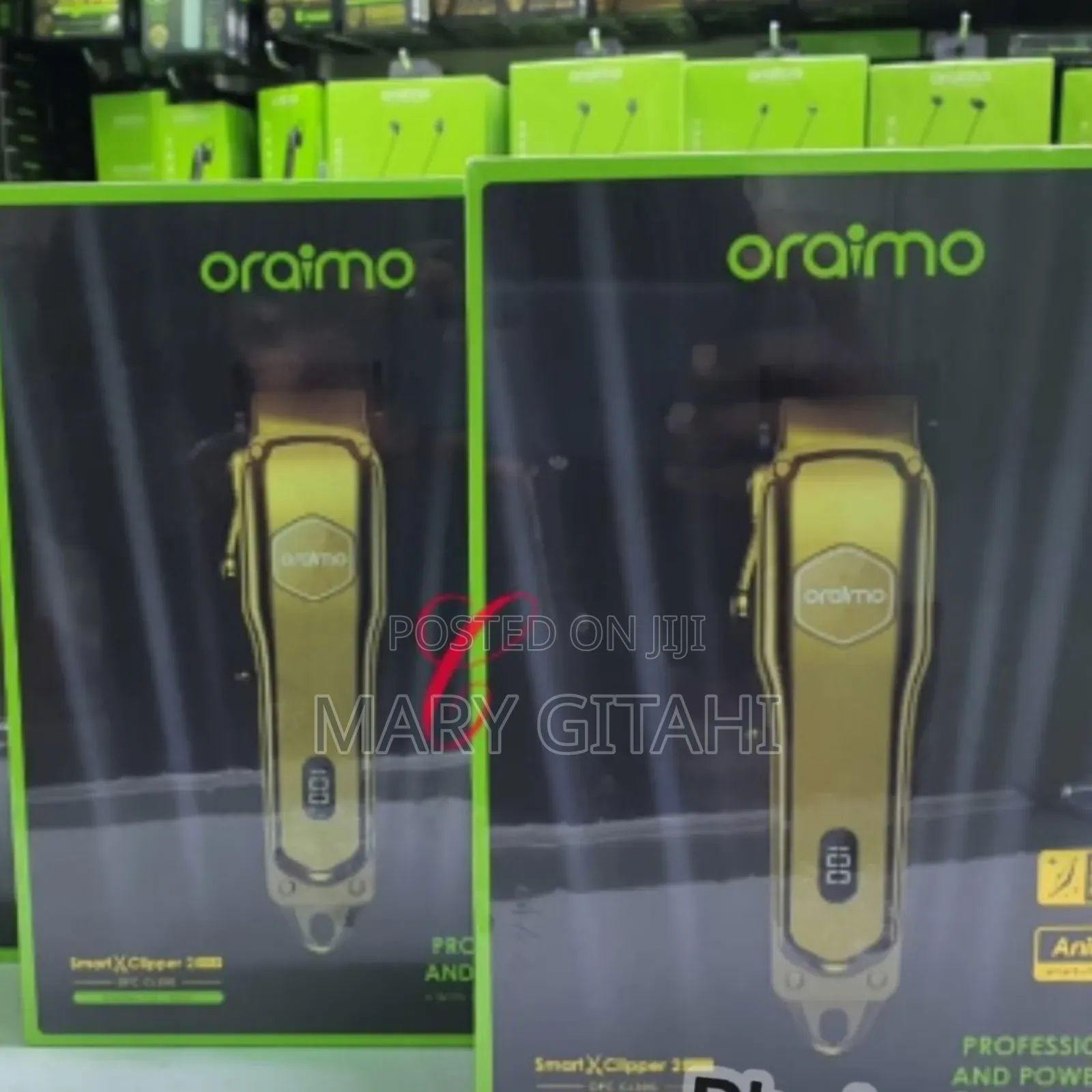 Oraimo Smart Clipper Gold Opc-Cl30g Cordless Hair Clipper