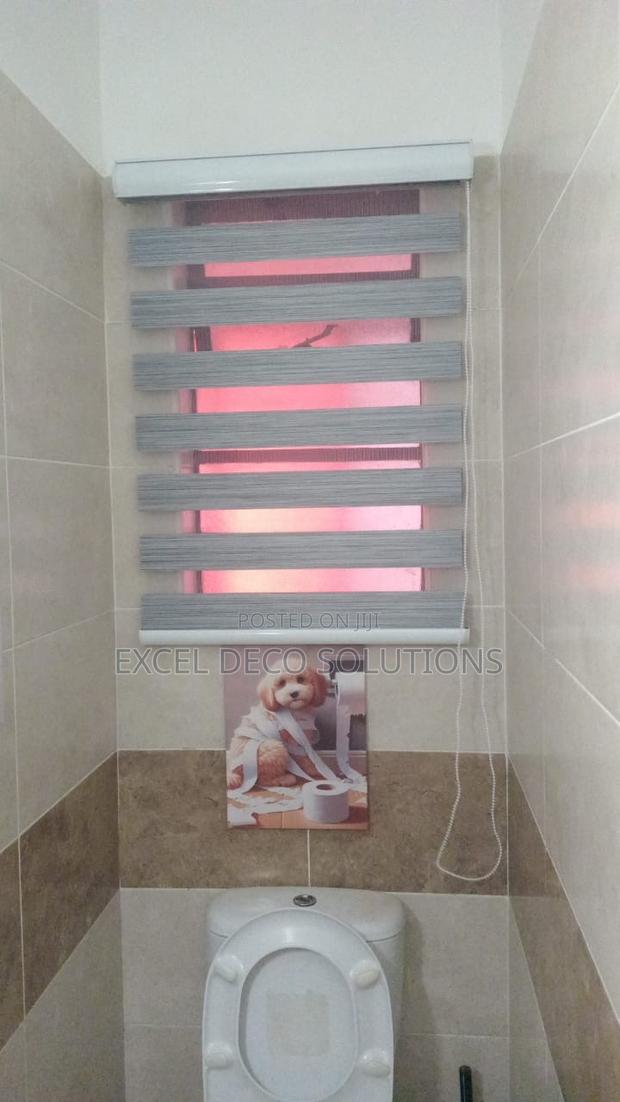 Stylish Dual Layer Zebra Roller Window Blind