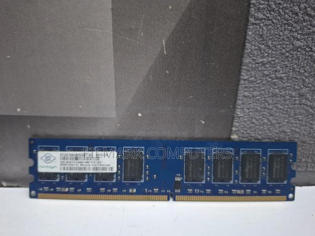 Nanya 2gb 2rx8 Pc2-6400u-666 13-E1 Ddr2 800 Desktop Memory